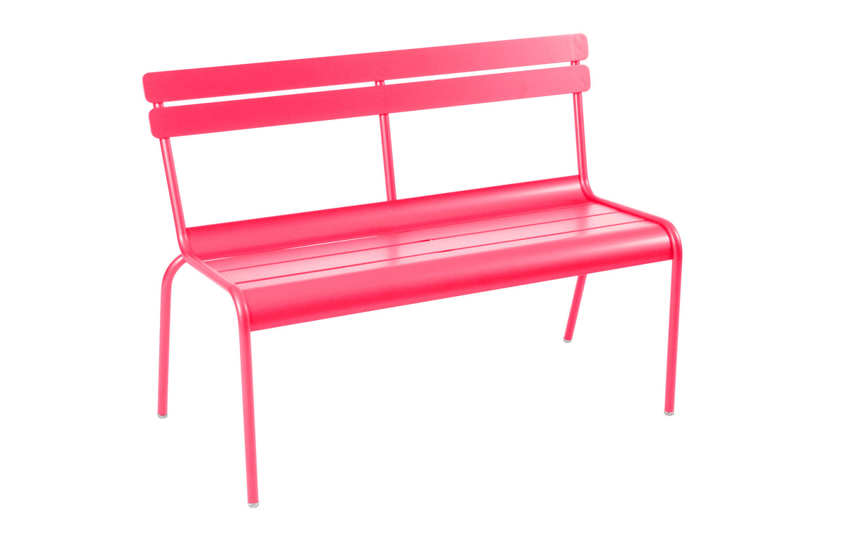 Luxembourg 2 Seater Bench by Fermob - Pink Praline (matte textured)