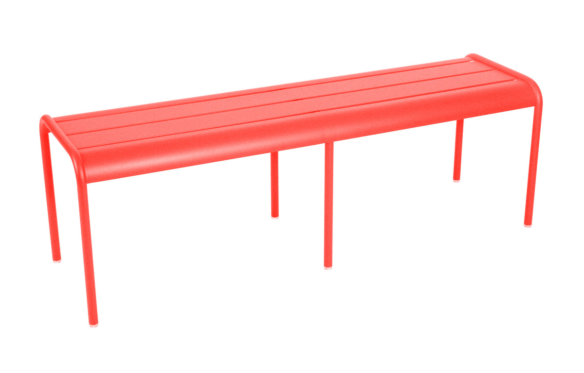 Luxembourg 3 Seater Bench w/o Back by Fermob - Capucine (matte textured)