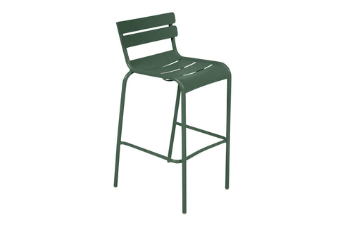 Luxembourg High Chair by Fermob - Cedar Green (matte textured)