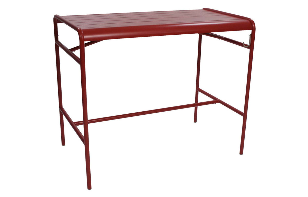 Luxembourg High Table by Fermob - Poppy Red.