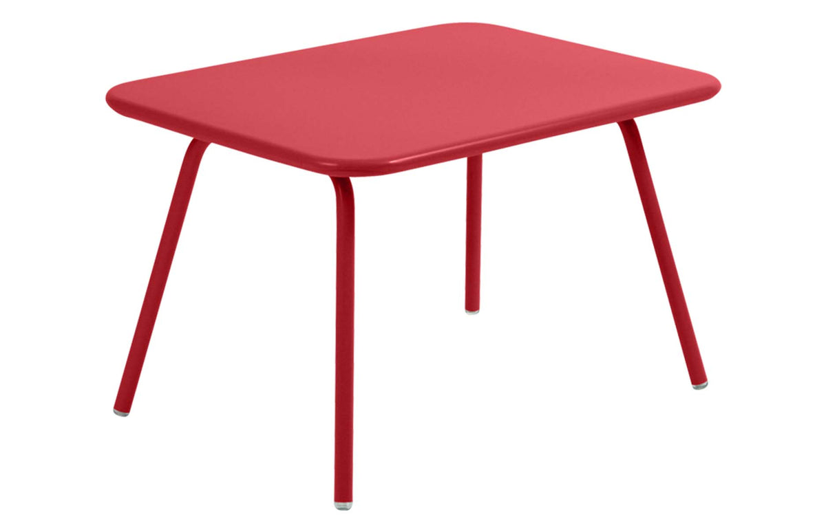 Luxembourg Kid Tables by Fermob - 30" x 22", Poppy Red.