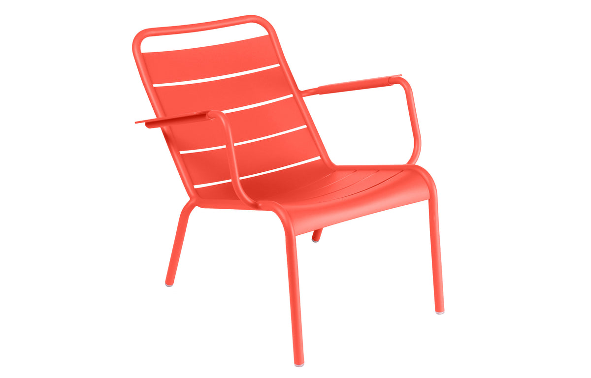 Luxembourg Low Armchair by Fermob - Capucine (matte textured)