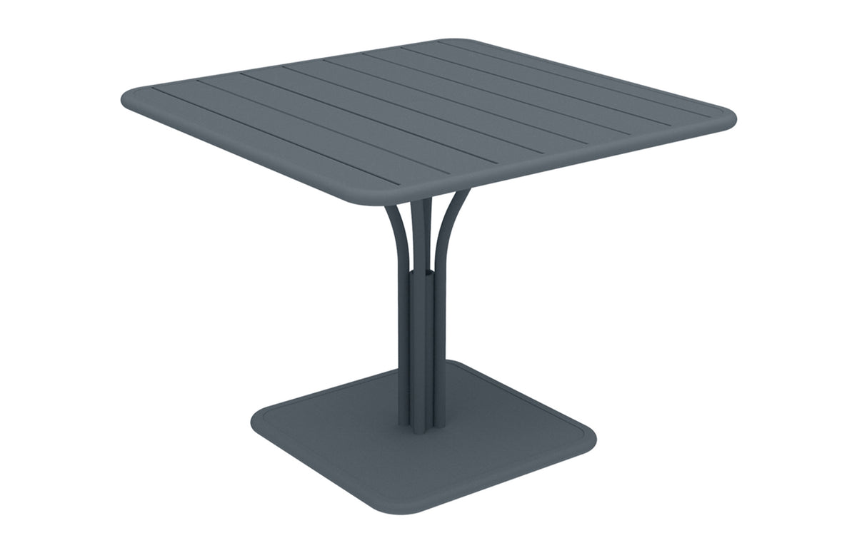 Luxembourg Pedestal Tables by Fermob - Storm Grey.