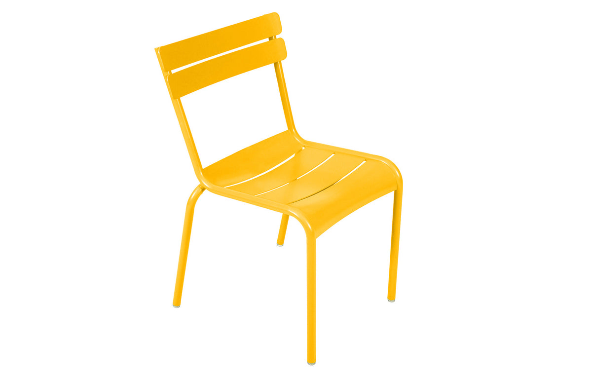 Luxembourg Stacking Side Chair by Fermob - Honey (smooth metal)