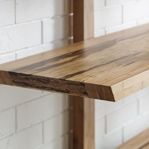 Magnolia Shelf by Greenington, showing closeup view of magnolia shelf in live shot.