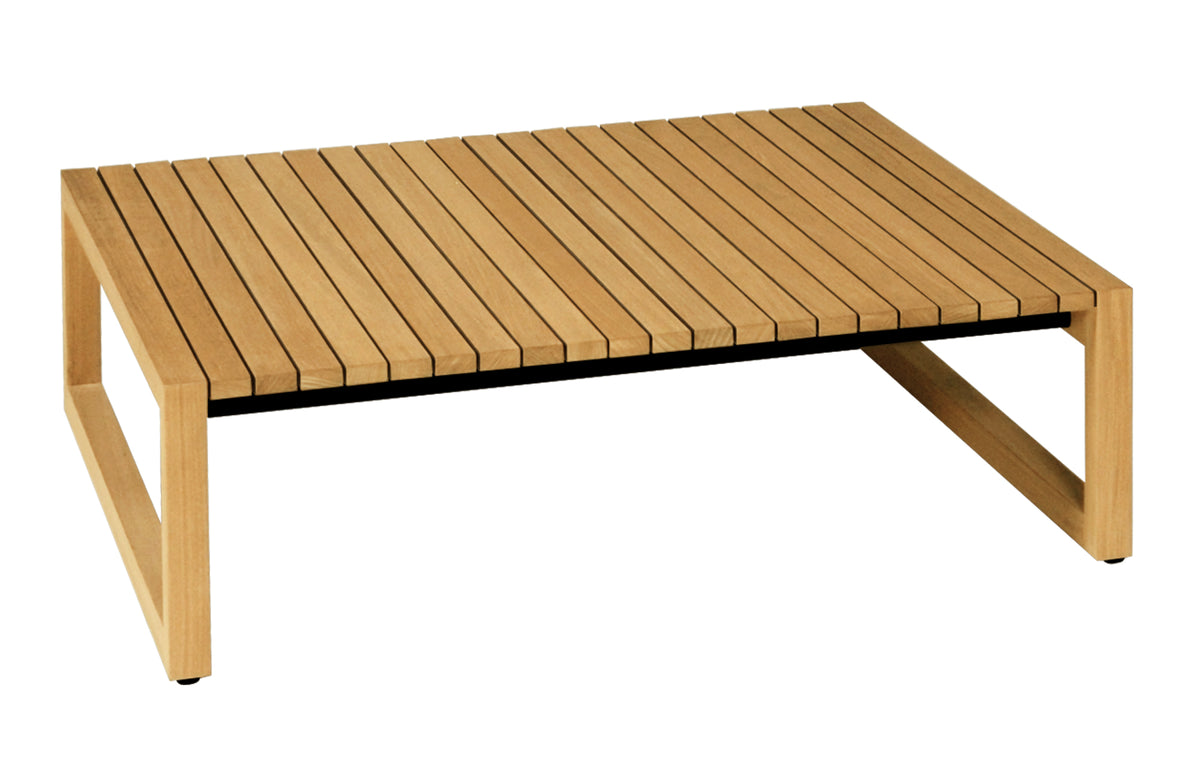 Ekka Teak Sectional Coffee Table by Mamagreen - Smooth Sanded Premium Teak Wood.