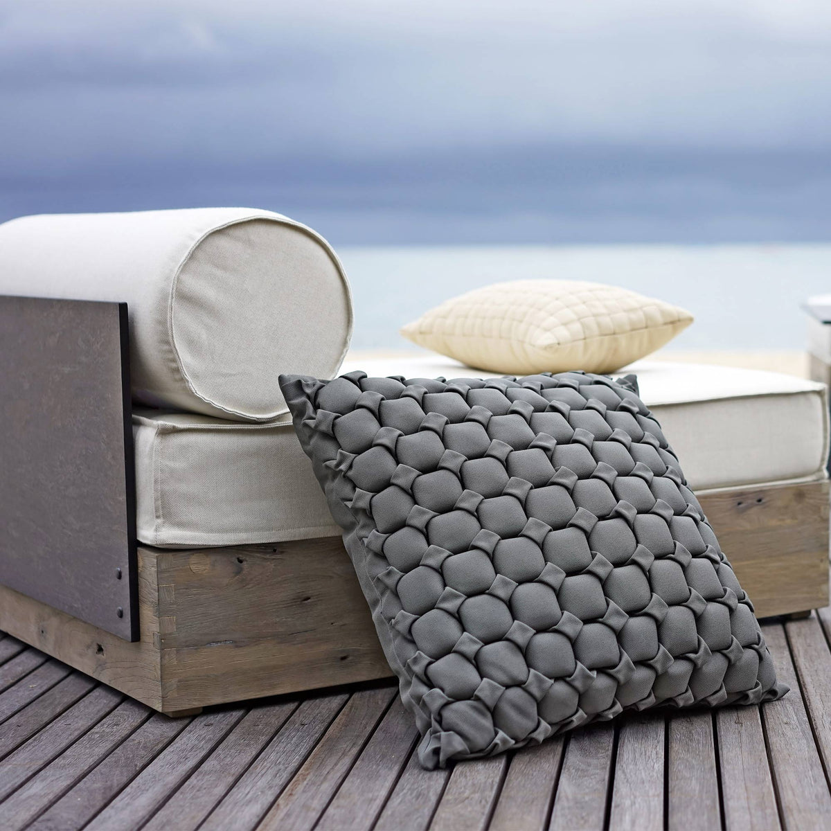 Bee Pillows by Mamagreen, showing bee pillows in live shot.