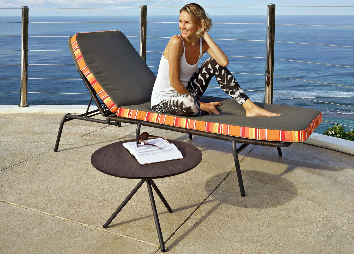 Bono HPL Aluminum Low Table by Mamagreen, showing bono hpl aluminum low table in live shot.