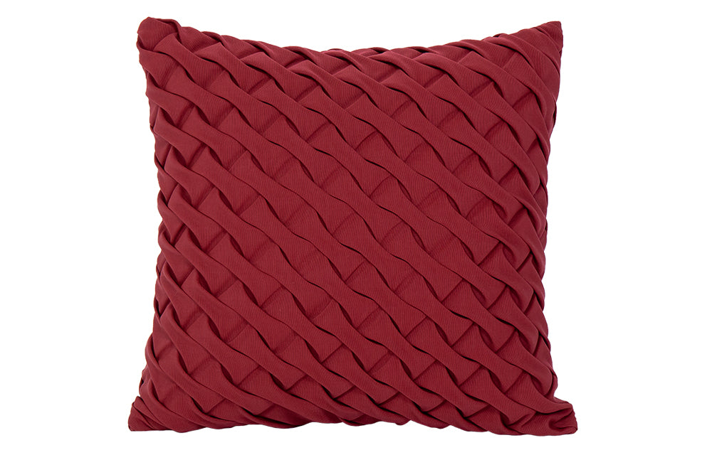Loop Pillows by Mamagreen - Marsala Olefin Cushion.