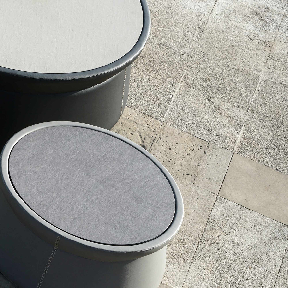 Stizzy HPL Low Table by Mamagreen, showing detail view of stizzy hpl low table in live shot.