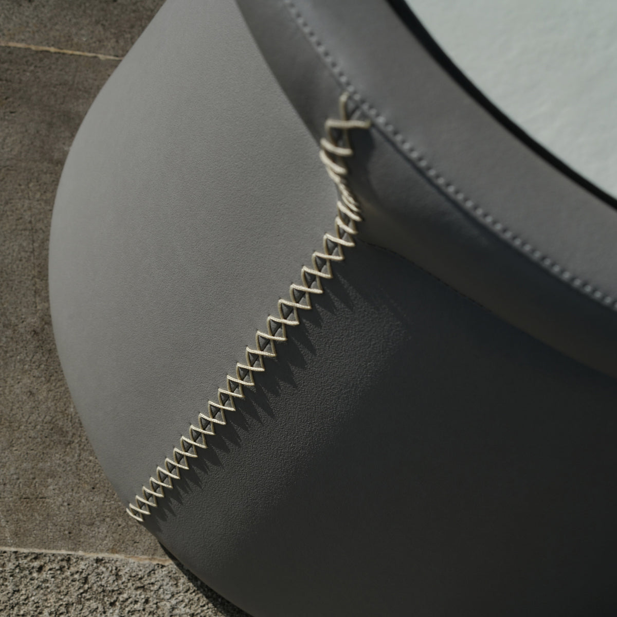 Stizzy HPL Side Table by Mamagreen, showing detail view of stizzy hpl side table in live shot.