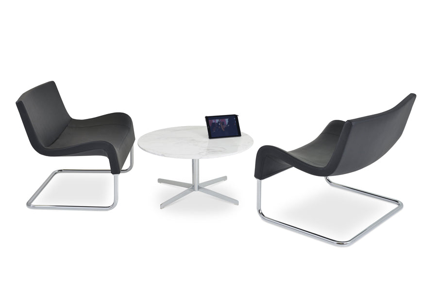 Marmaris Chair by SohoConcept, showing chairs with table in live shot.