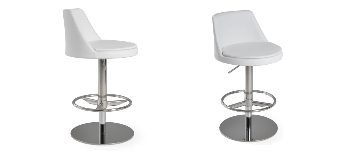 Martini Piston Stool by SohoConcept, showing two piston stools together.