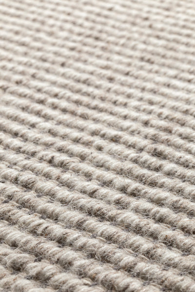 Marvel Hand Woven Rug by Ligne Pure, showing closeup view of marvel hand woven rug.