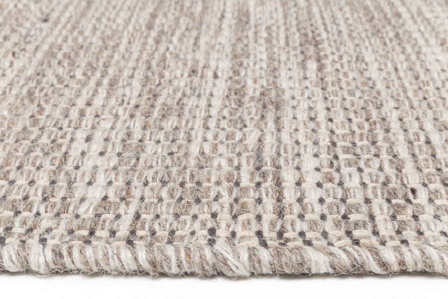 Marvel Hand Woven Rug by Ligne Pure, showing closeup view of marvel hand woven rug.