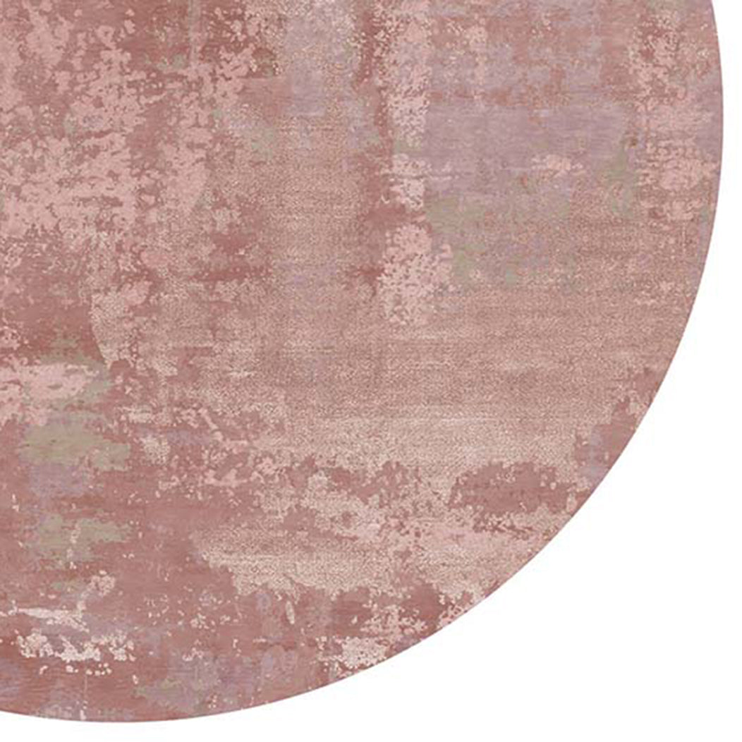 Mass Alsace No 129 MA129 Rug by Second Studio, showing closeup view of mass alsace no 129 ma129 in selections of vintage pink.