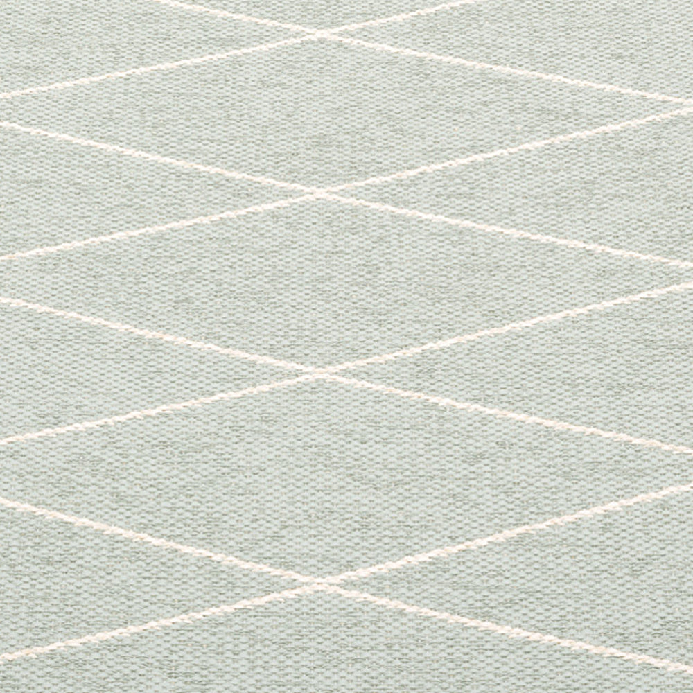 Max Sage & Vanilla Runner Rug by Pappelina, showing detail view of max sage & vanilla runner rug.