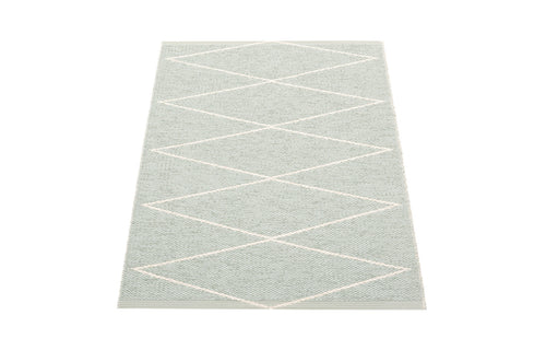 Max Sage & Vanilla Runner Rug by Pappelina - 2.25' x 3.25'