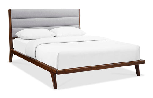 Mercury Upholstered Platform Bed by Greenington - Exotic.