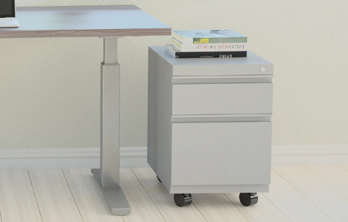 Met 2 Drawer Mobile Storage by Scale 1:1, showing met 2 drawer mobile storage in live shot.