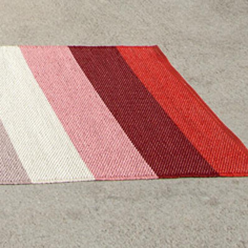 Molly Sunset Runner Rug by Pappelina, showing closeup view of molly sunset runner rug.