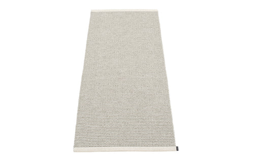 Mono Fossil & Warm Grey Rug by Pappelina - 2' x 5'