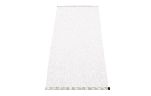Mono White Rug by Pappelina - 2' x 5'