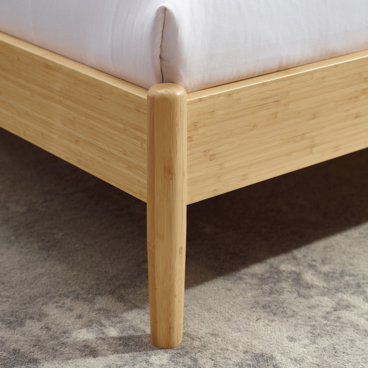 Monterey Bedroom Collection by Greenington, showing closeup view of monterey bedroom collection in live shot.