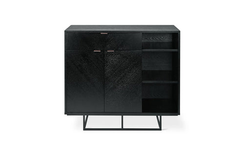 Myles Black Oak Cabinet by Gus Modern.