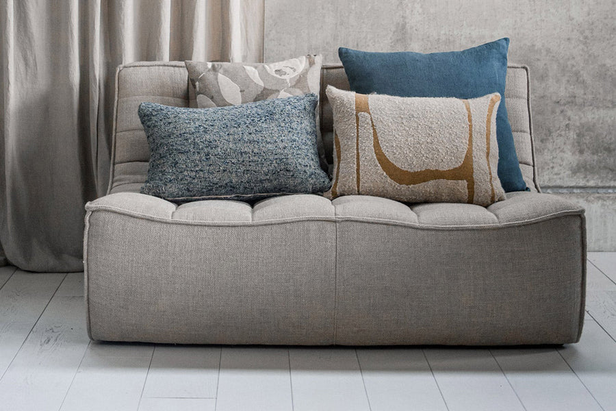 N701 Sectional Collection by Ethnicraft, showing n701 sectional collection in live shot.