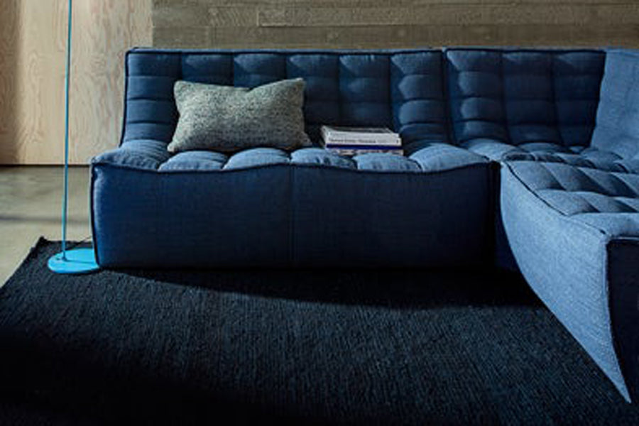 N701 Sectional Collection by Ethnicraft, showing n701 sectional collection in live shot.