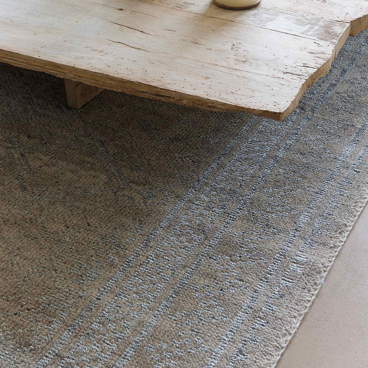 Native 217.001.900 Hand Knotted Rug by Ligne Pure, showing native 217.001.900 hand knotted rug in live shot.