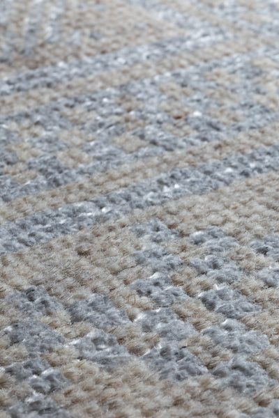 Native 217.001.900 Hand Knotted Rug by Ligne Pure, showing detail view of native 217.001.900 hand knotted rug.
