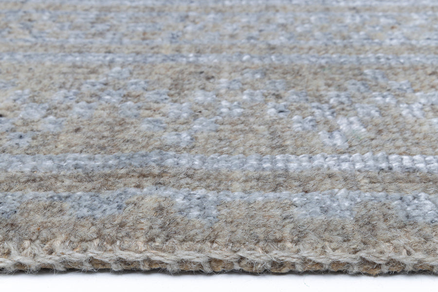 Native 217.001.900 Hand Knotted Rug by Ligne Pure, showing detail view of native 217.001.900 hand knotted rug.