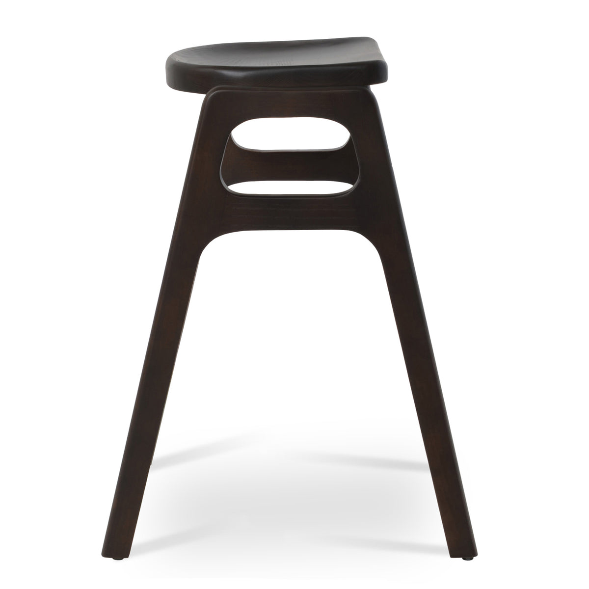 Nelson Stool by SohoConcept, showing side view of nelson stool.