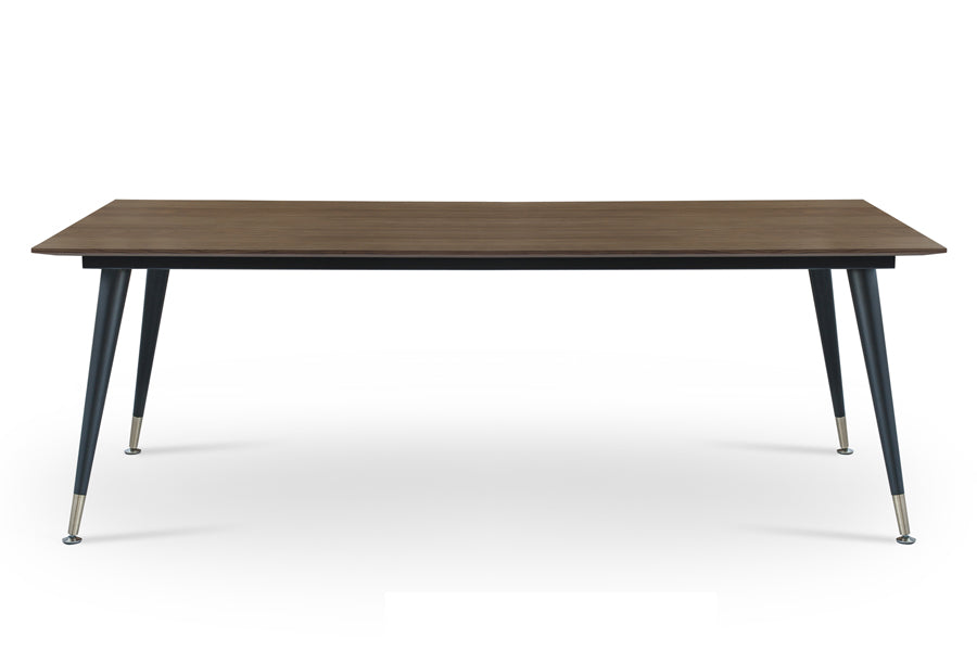 Neomi Dining Table by SohoConcept, showing front view of dining table.