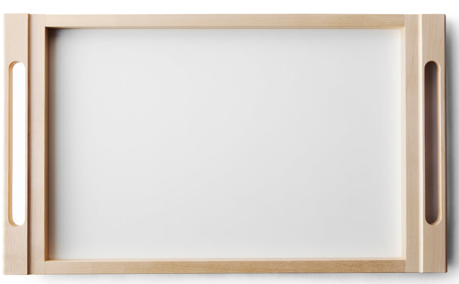 Alvar Tray by Nikari, showing top view of alvar tray.