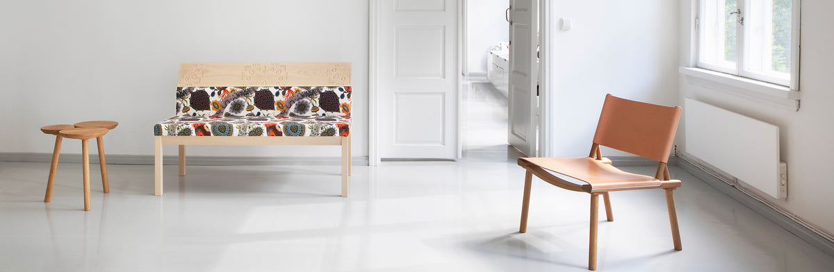 Arte Bloom Sofa by Nikari, showing arte bloom sofa in live shot.