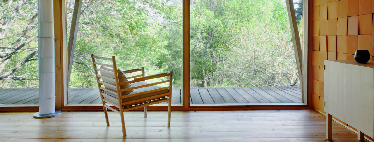 Arte Lounge Chair by Nikari, showing arte lounge chair in live shot.