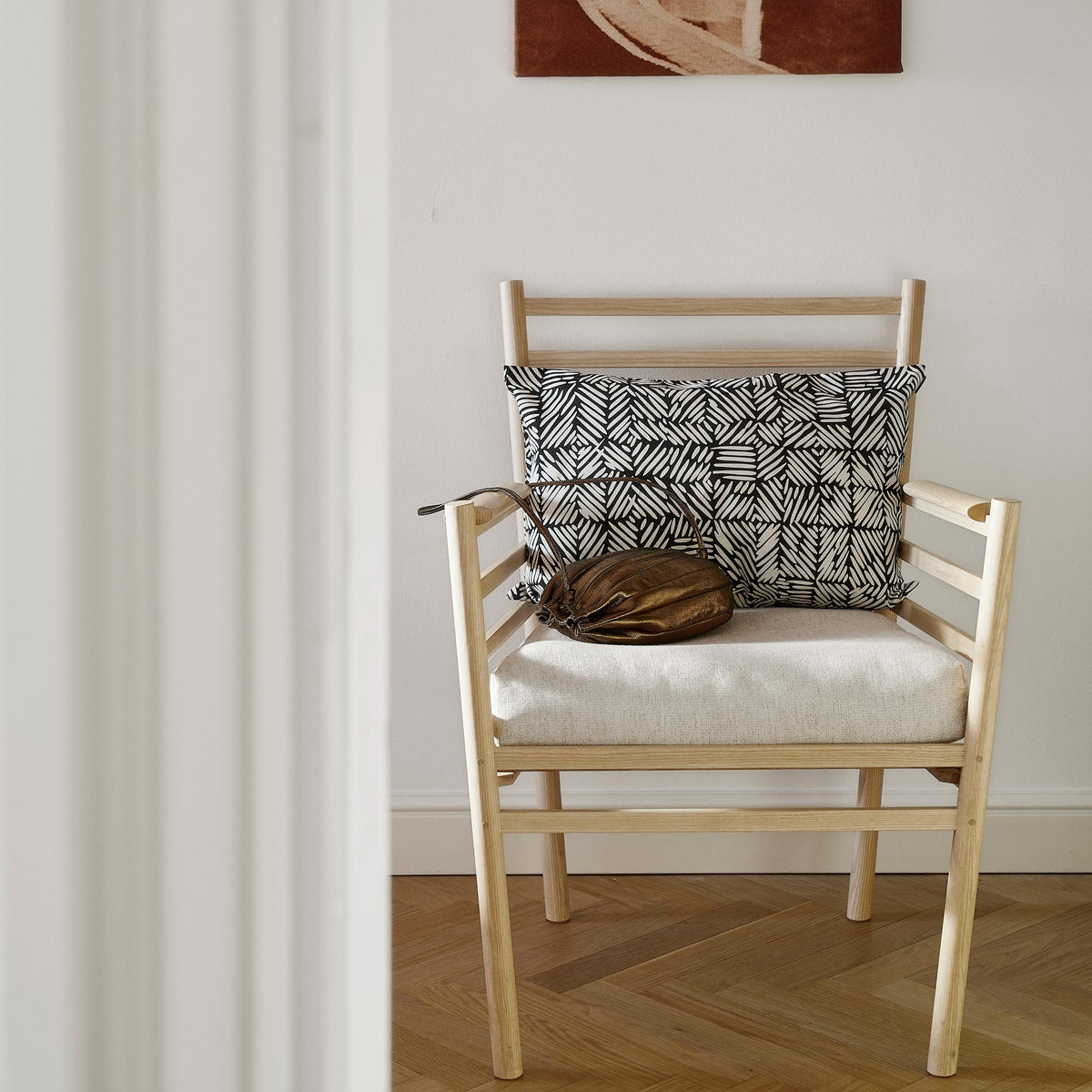 Arte Lounge Chair by Nikari, showing arte lounge chair in live shot.