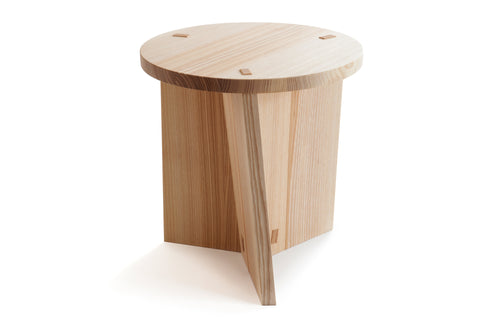 Arte Marfa Stool Table by Nikari - Natural Oil Ash.