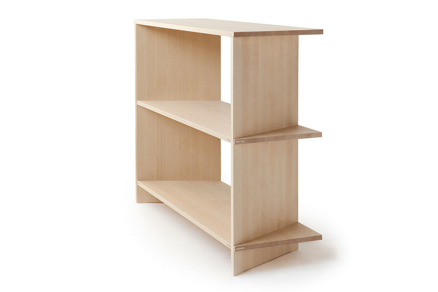 Arte Osa 1-2-3 by Nikari, showing corner view of arte osa3 in birch wood.