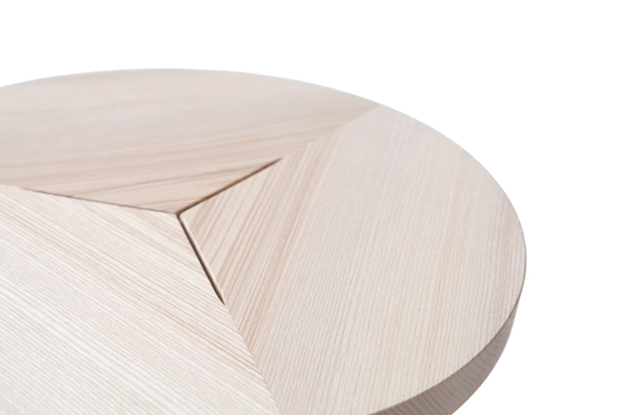 August Industry Stool by Nikari, showing top closeup view of industry stool.