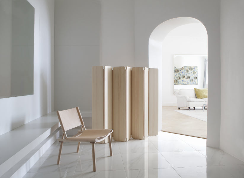 December Chair by Nikari, showing december chair in live shot.