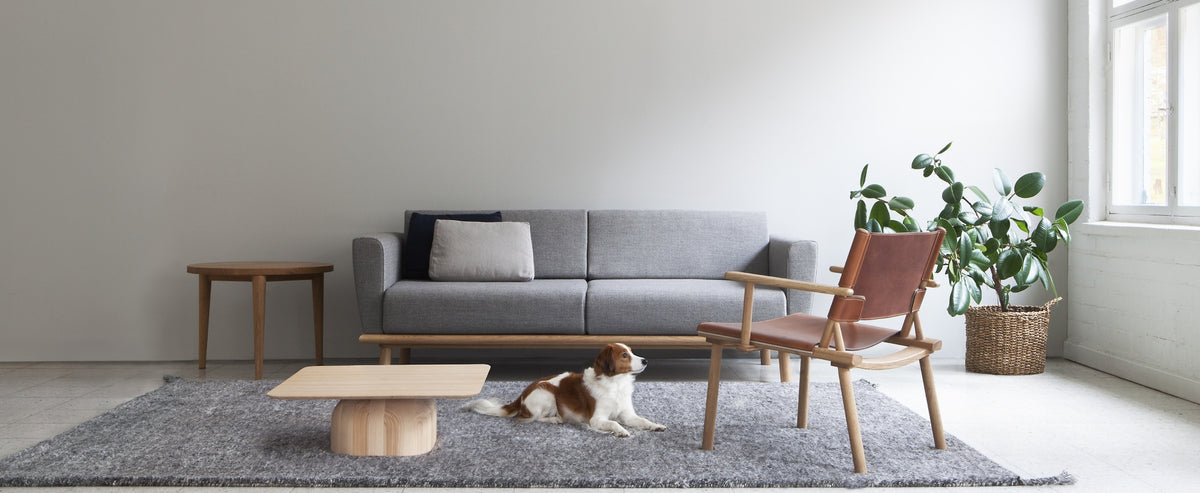 December Lounge Armchair by Nikari, showing december lounge armchair in live shot.
