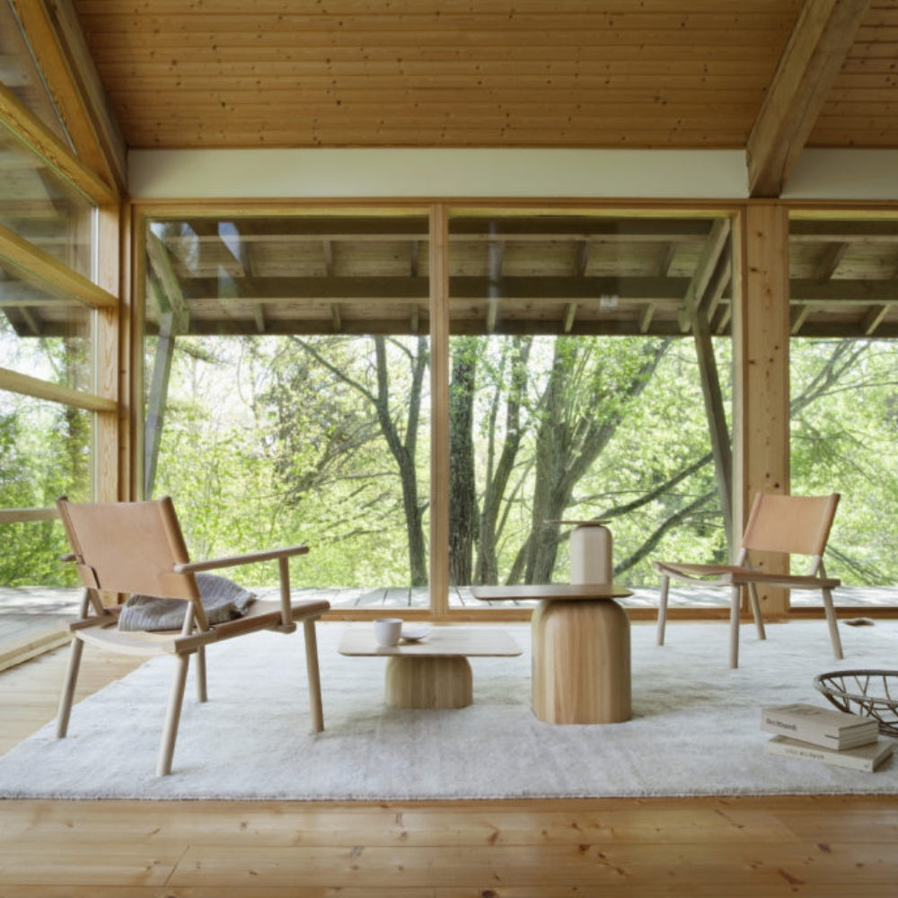 December Lounge Armchair by Nikari, showing december lounge armchair in live shot.