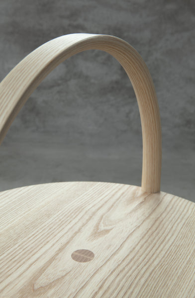 February Table by Nikari, showing detail view of february table in live shot.