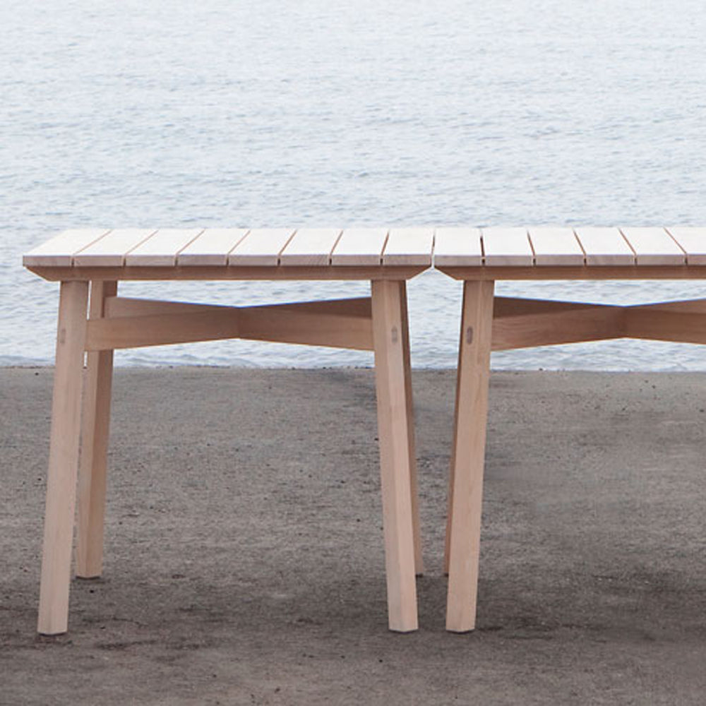 Arkipelago KVTP1 Outdoor Table by Nikari, showing arkipelago kvtp1 outdoor table in live shot.