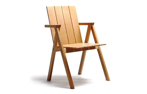 Arkipelago KVTT1 Outdoor Chair by Nikari - Oak Wood.