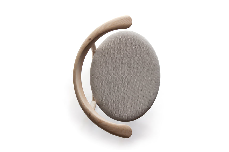 Linea RMT3 Chair by Nikari, showing upside view of linea rmt3 chair.